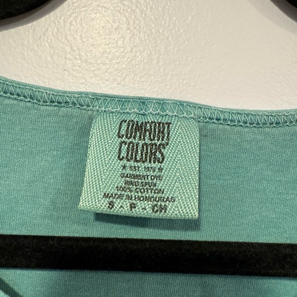 Teal Ohio Northern University comfort colors tank top - Picture 2 of 3